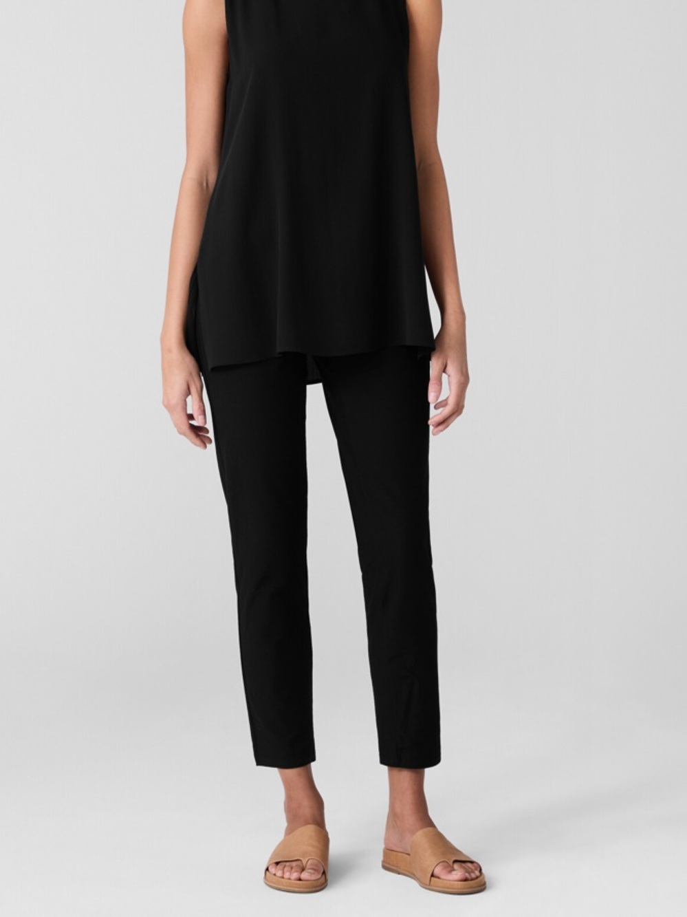 Eileen Fisher Pull On Ankle Pant